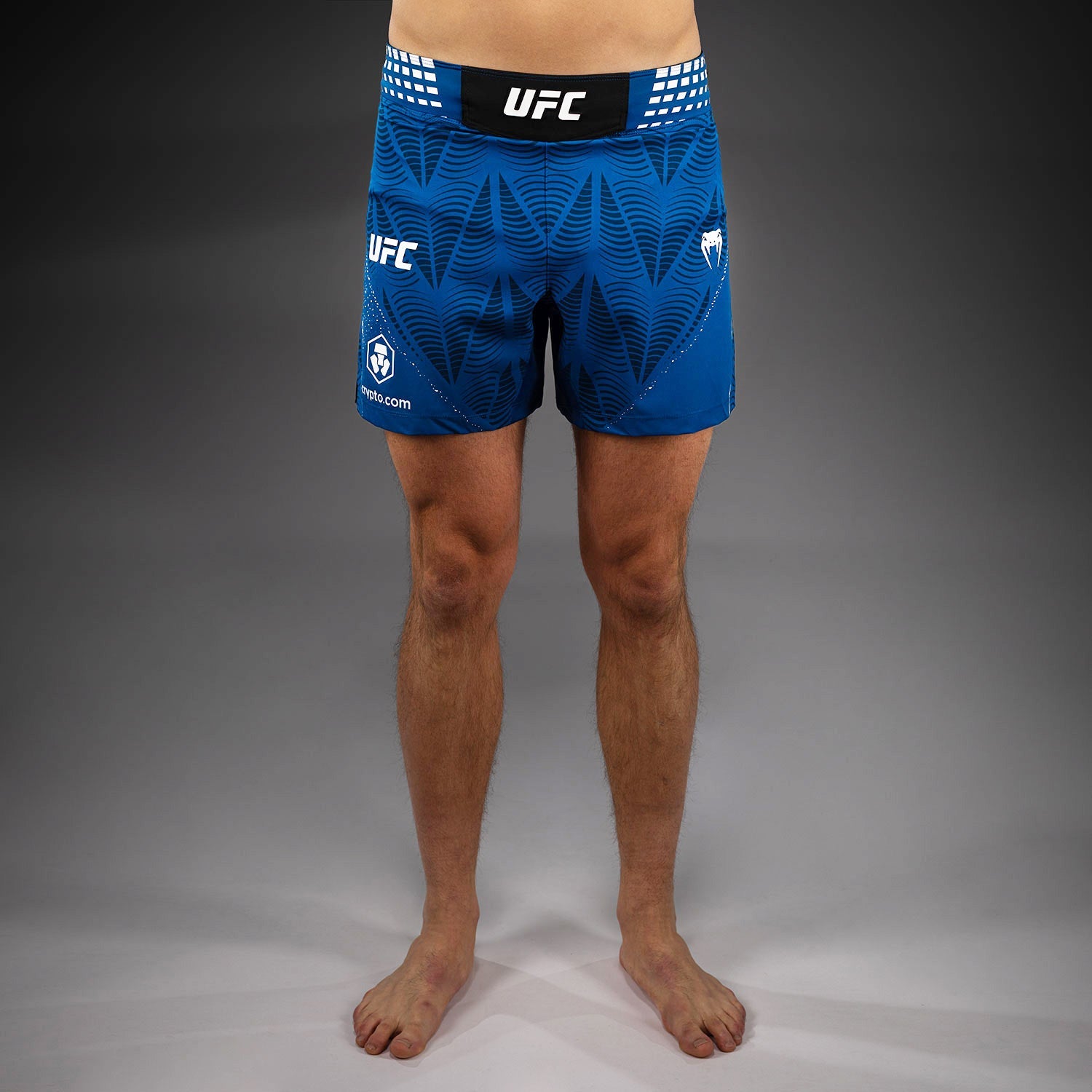 Men's UFC Zenith by Venum Blue Authentic Fight Night Short Fit Fight Short Personalized