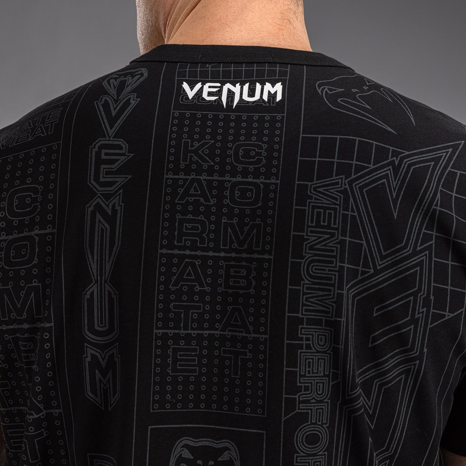 Karate Combat by Venum T-shirt - Black/Grey