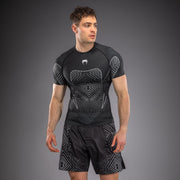 Venum Midnight Fury Short Sleeve Rashguard