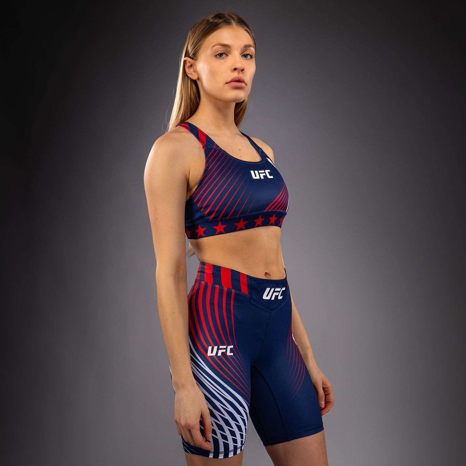 Women's UFC Freedom 250 by Venum Authentic Fight Night Sports Bra