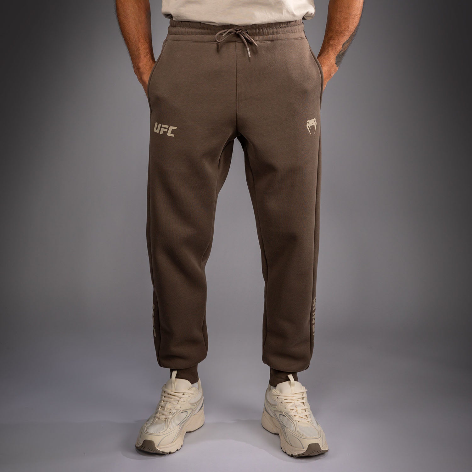 Venum UFC Unity by Venum Authentic Fight Week Men's Cotton Pant - Brown  product-type_Jogging Pants Venum