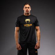 Venum Classic Dry Tech T-Shirt - Black/Gold  product-type_Dry Tech T-Shirts Venum