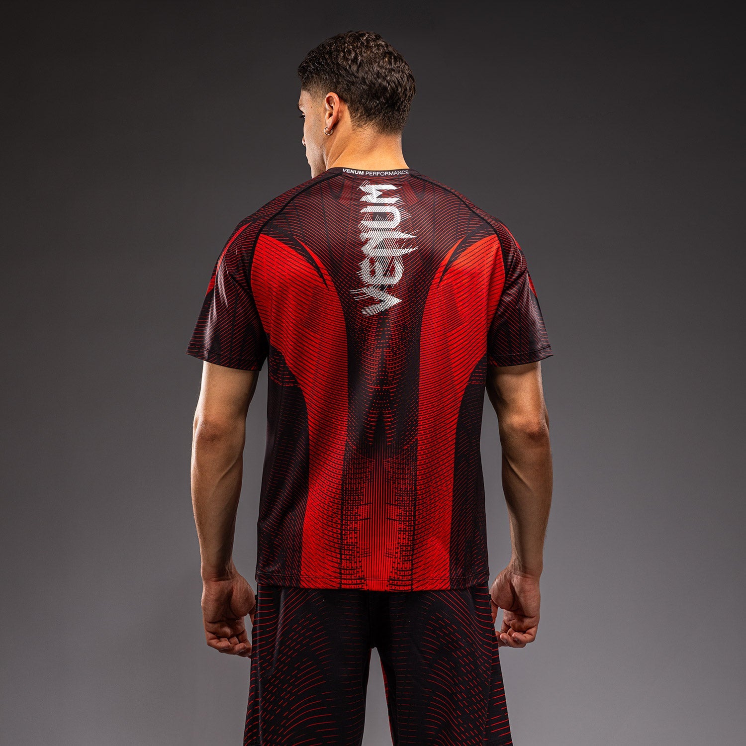 Venum Galactic 3.0 Dry Tech T-Shirt - Red/Silver  product-type_Dry Tech T-Shirts Venum
