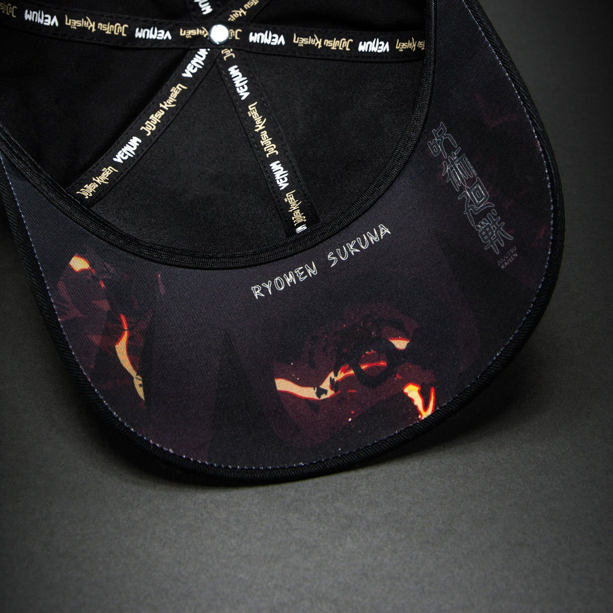 Venum x Jujutsu Kaisen Sukuna Cap - Black  product-type_Caps Venum