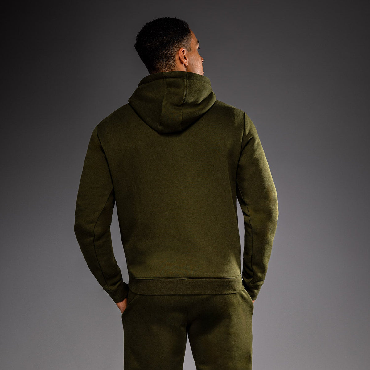 Venum Attack Fleece & Weave Hoodie - Khaki  product-type_Sweatshirts Venum