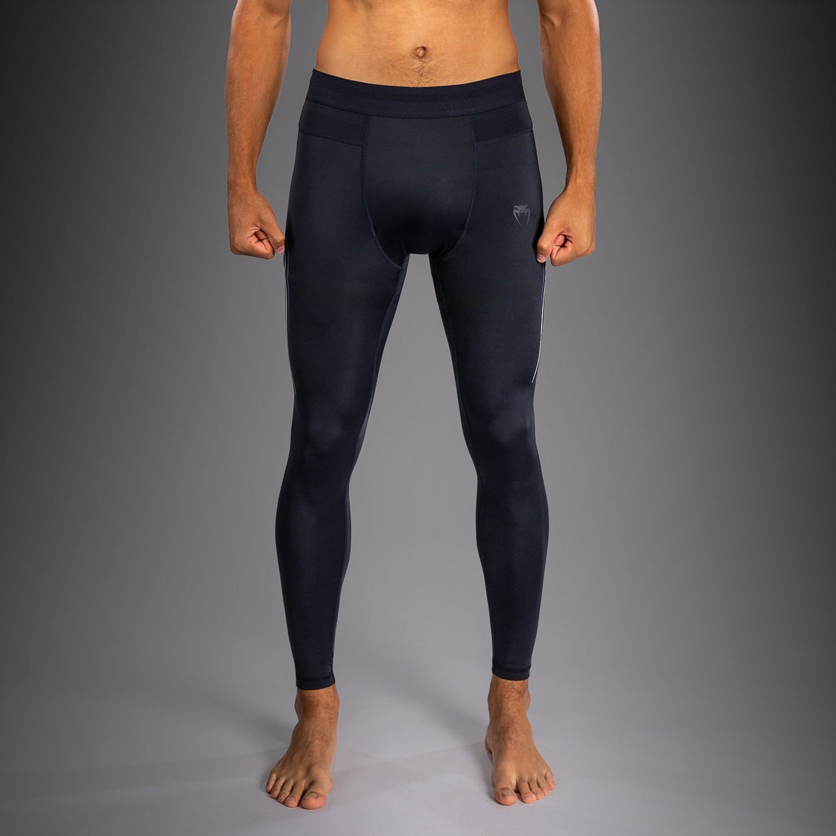Venum G-Core Spats - Navy Blue/White  product-type_Compression Pants Venum
