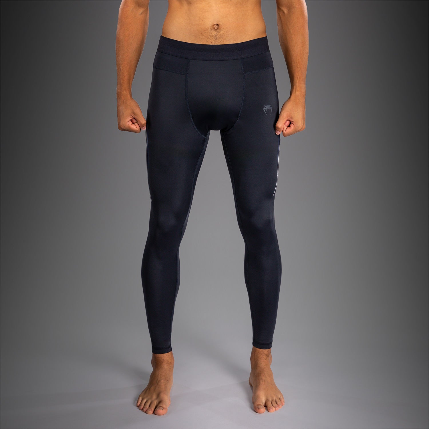 Venum G-Core Spats - Navy Blue/White  product-type_Compression Pants Venum