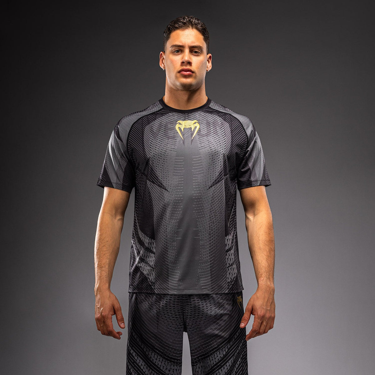 Venum Galactic 3.0 Dry Tech T-Shirt - Black/Gold  product-type_Dry Tech T-Shirts Venum