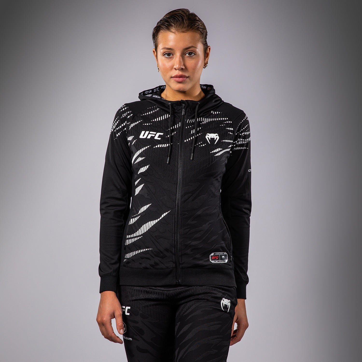 UFC Fusion by Venum Authentic Fight Night Women's Walkout Hoodie