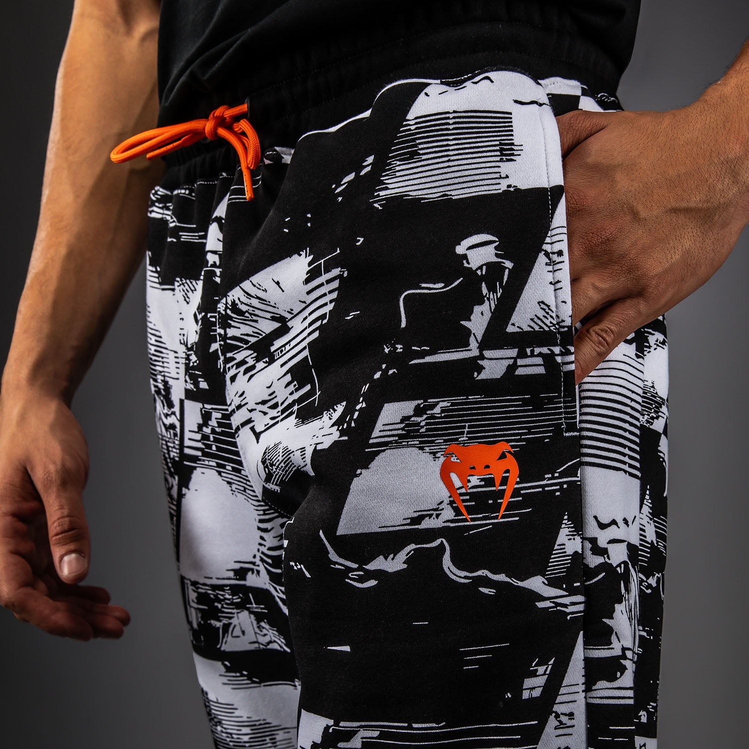 Men's UFC Zenith by Venum White Authentic Fight Week Pant  product-type_Jogging Pants Venum