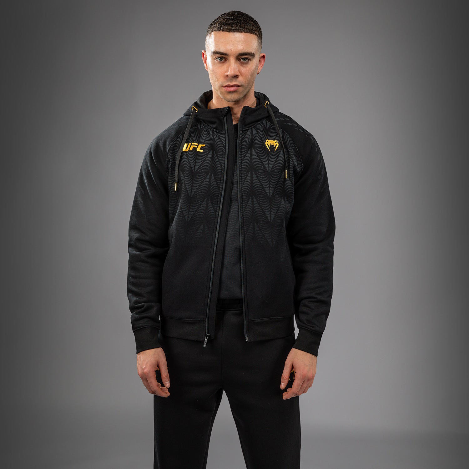 Men's UFC Zenith by Venum Replica Champion Zip Hoodie Personalized