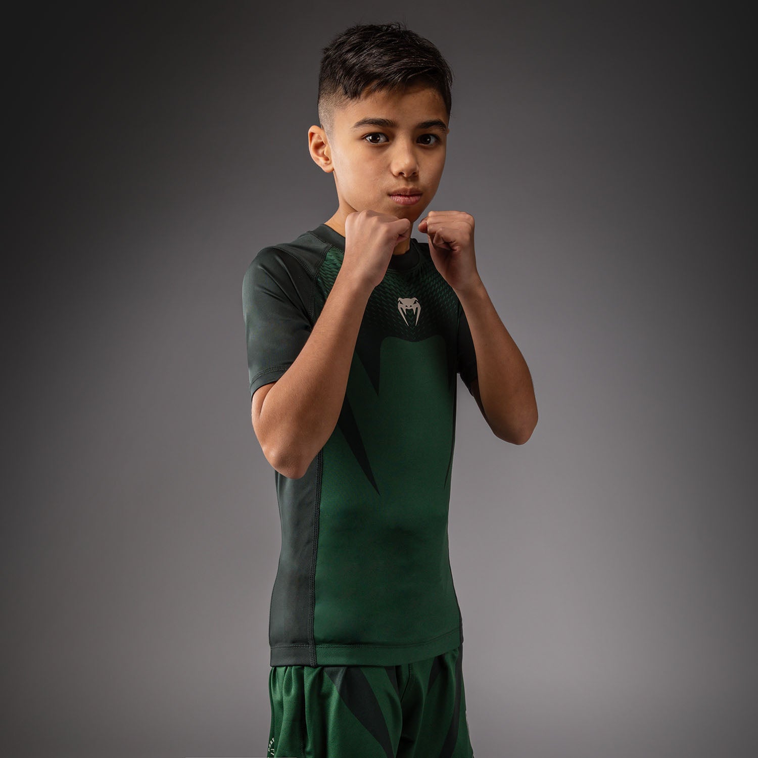 Venum Attack Kids Short Sleeve Rashguard