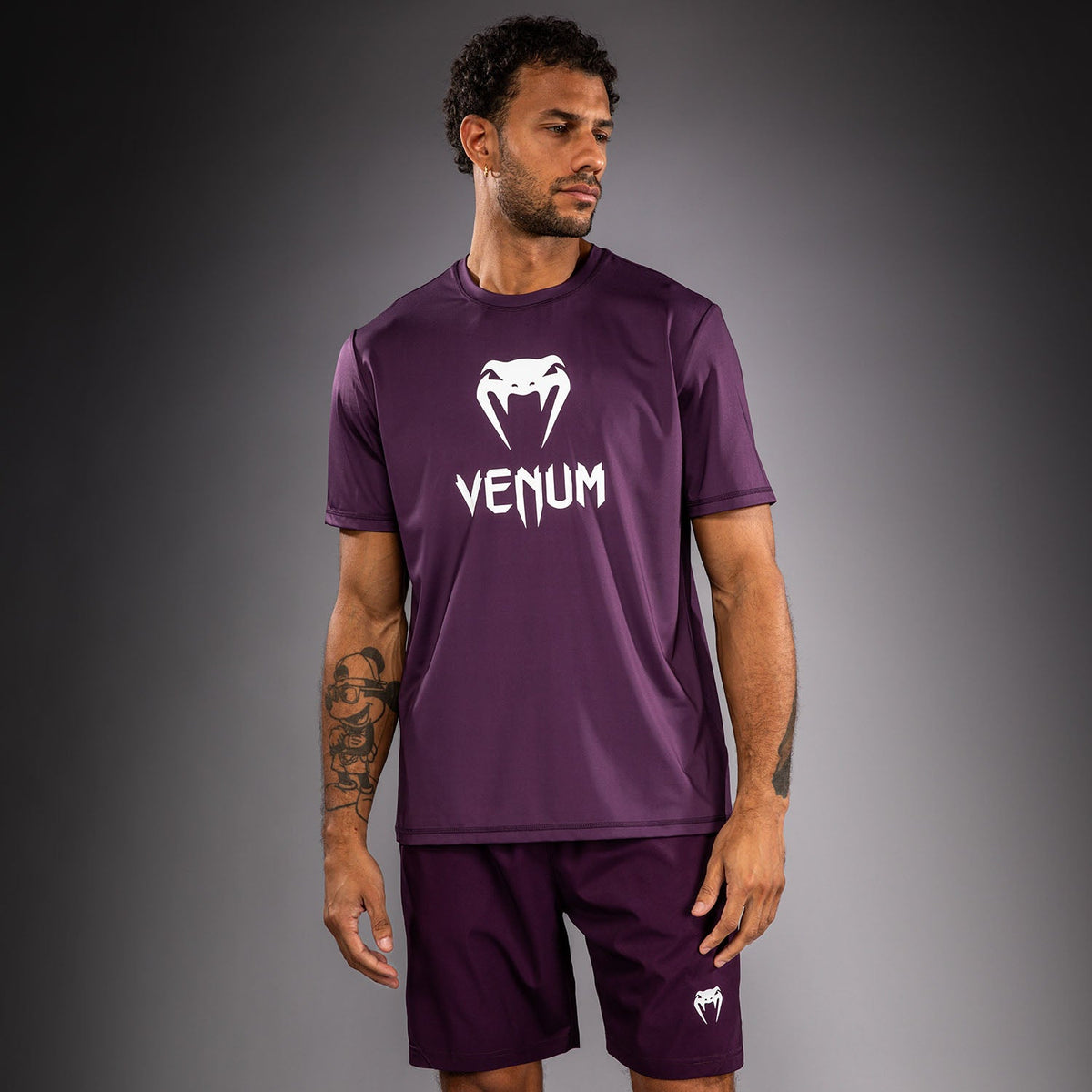 Venum Classic Dry Tech T-Shirt - Dark Purple  product-type_Dry Tech T-Shirts Venum