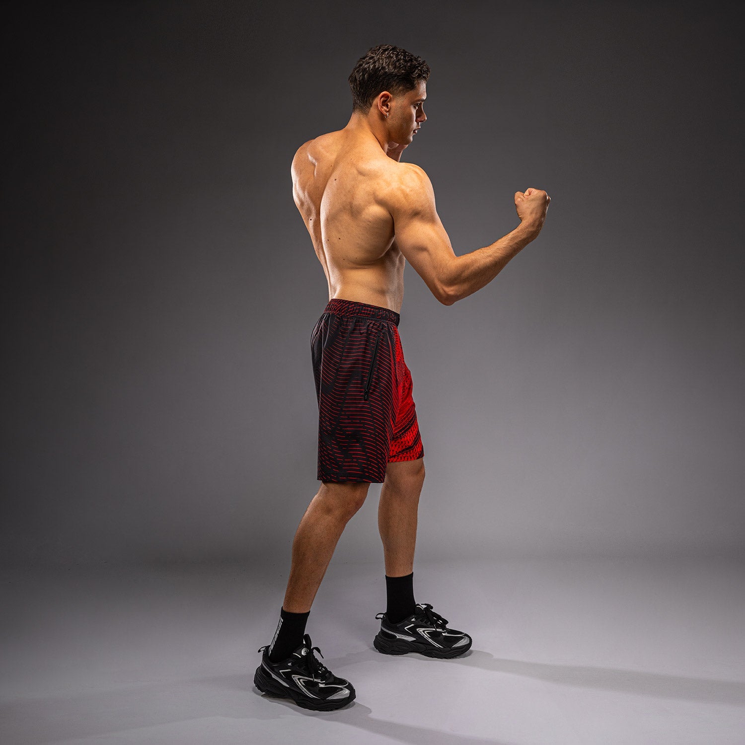 Venum Galactic 3.0 Training Shorts - Red/Silver  product-type_Training shorts Venum
