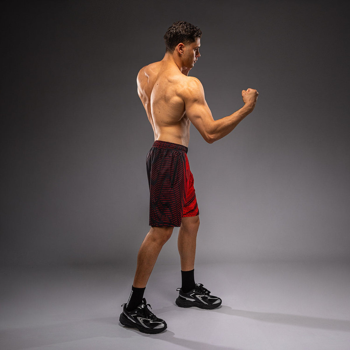 Venum Galactic 3.0 Training Shorts - Red/Silver  product-type_Training shorts Venum