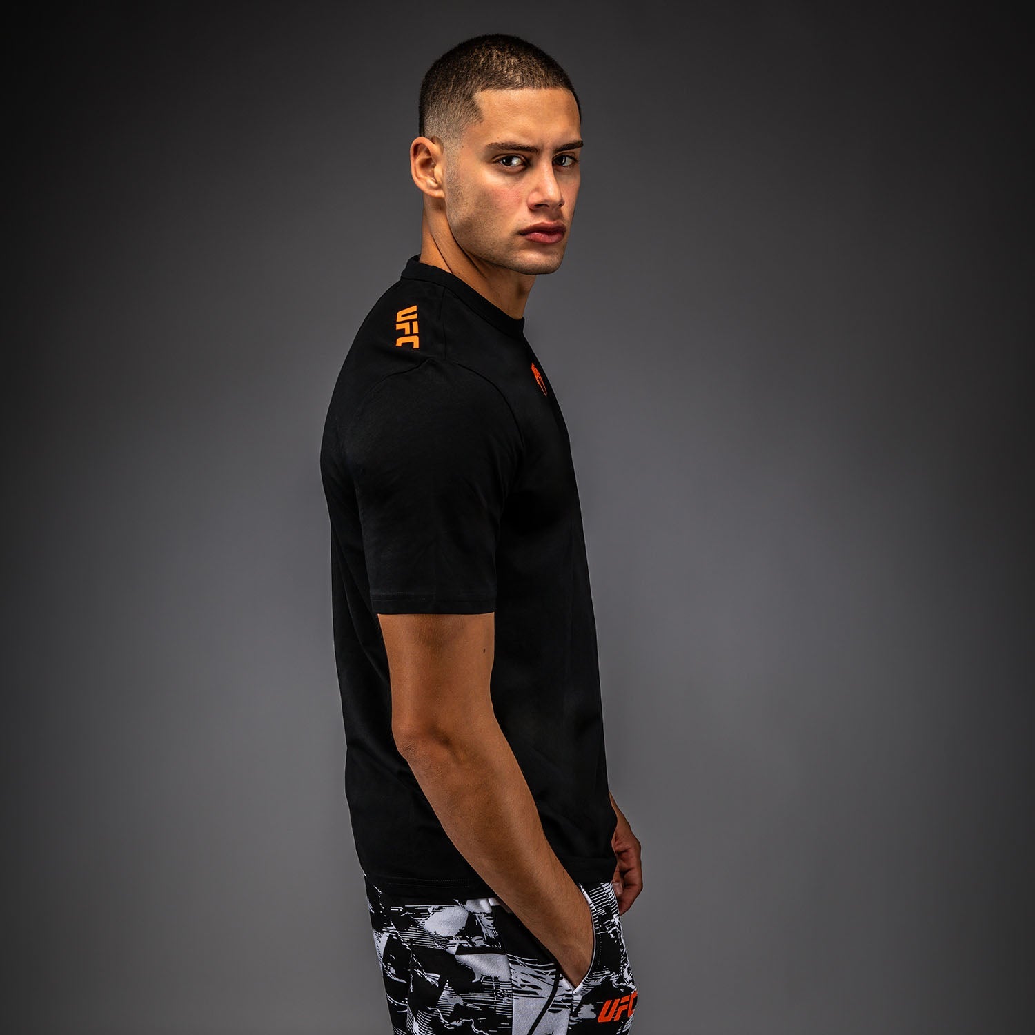 Men's UFC Zenith by Venum Black Authentic Fight Week Short Sleeve T-Shirt  product-type_T-Shirts Venum