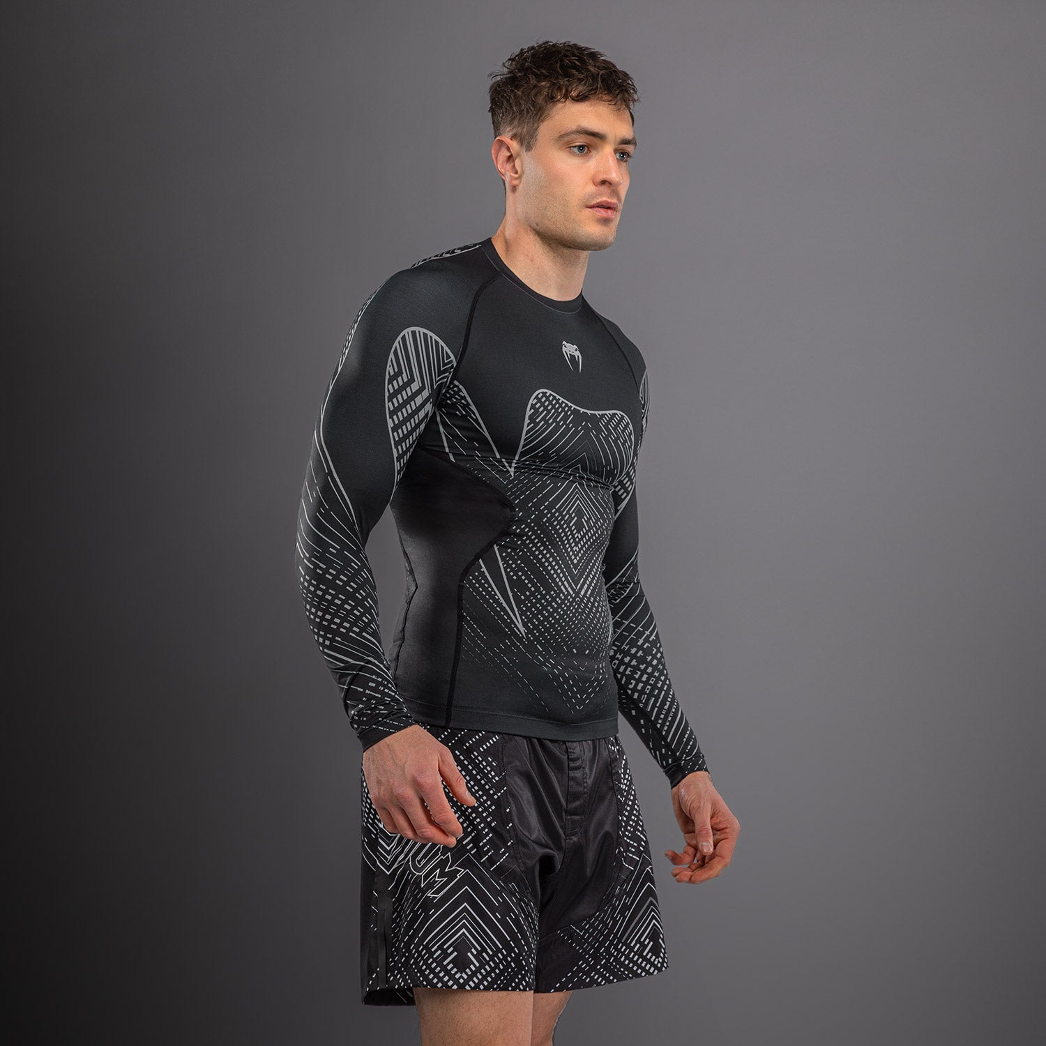 Venum Midnight Fury Long Sleeve Rashguard