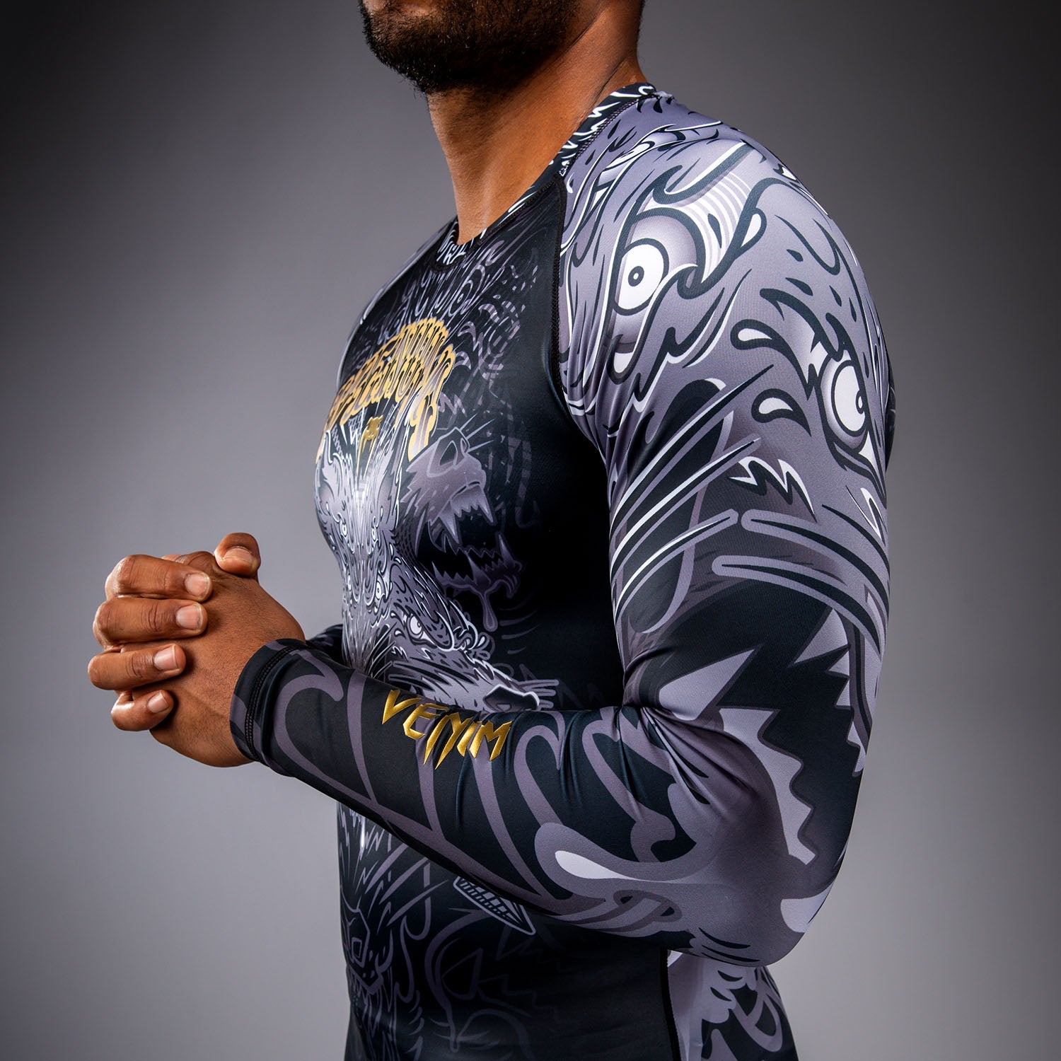 Venum Wolf Atak Long Sleeve Rashguard