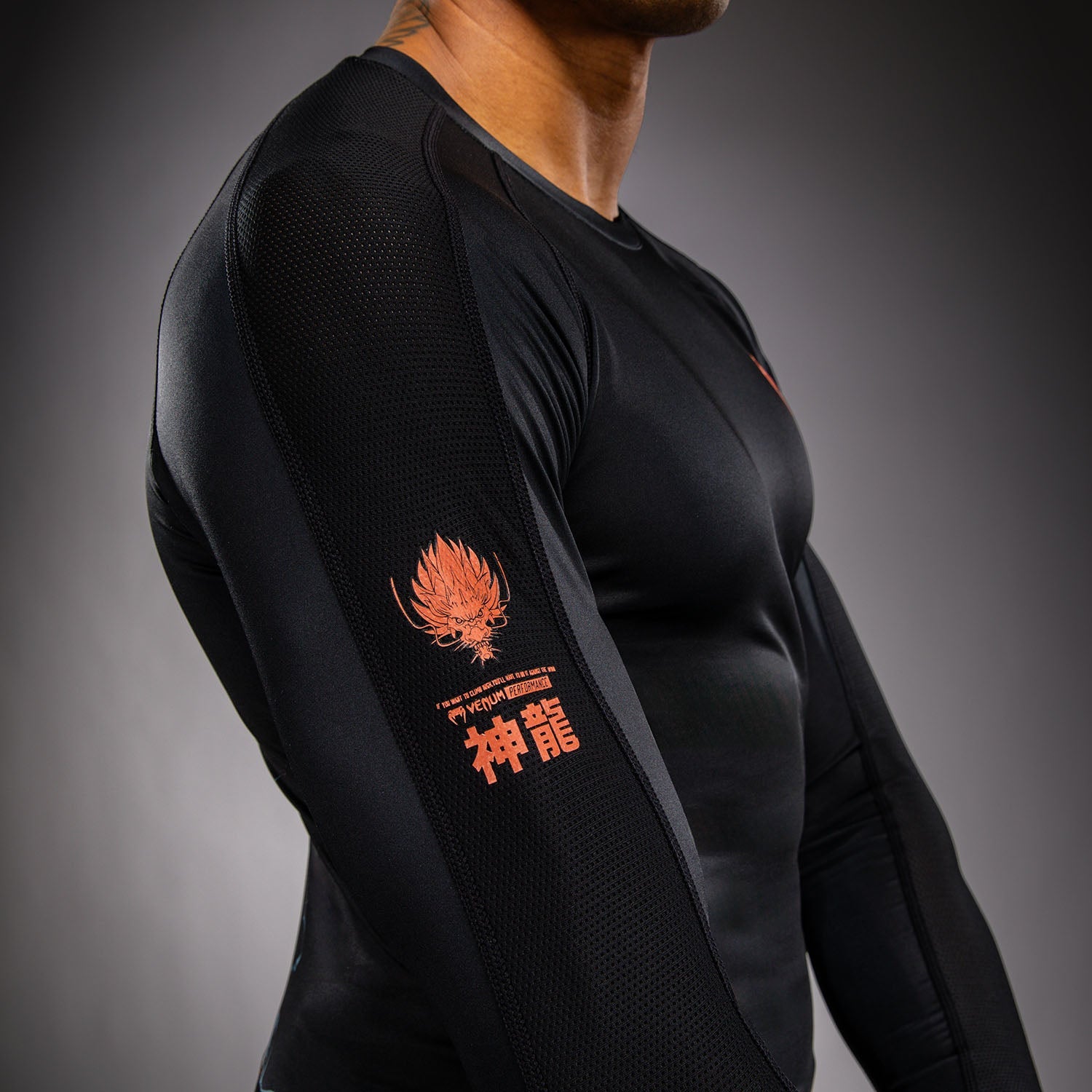 Venum Thunder Dragon Long Sleeve Rashguard