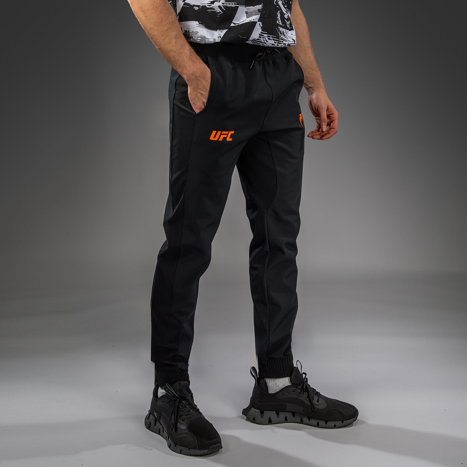 Men's UFC Zenith by Venum Black Authentic Fight Week Pant  product-type_Jogging Pants Venum