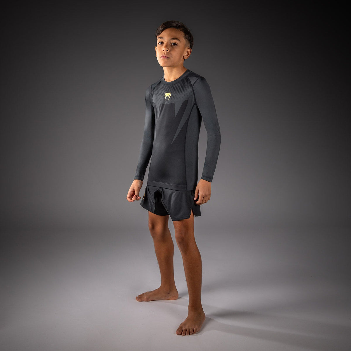 Venum Attack Kids Long Sleeve Rashguard