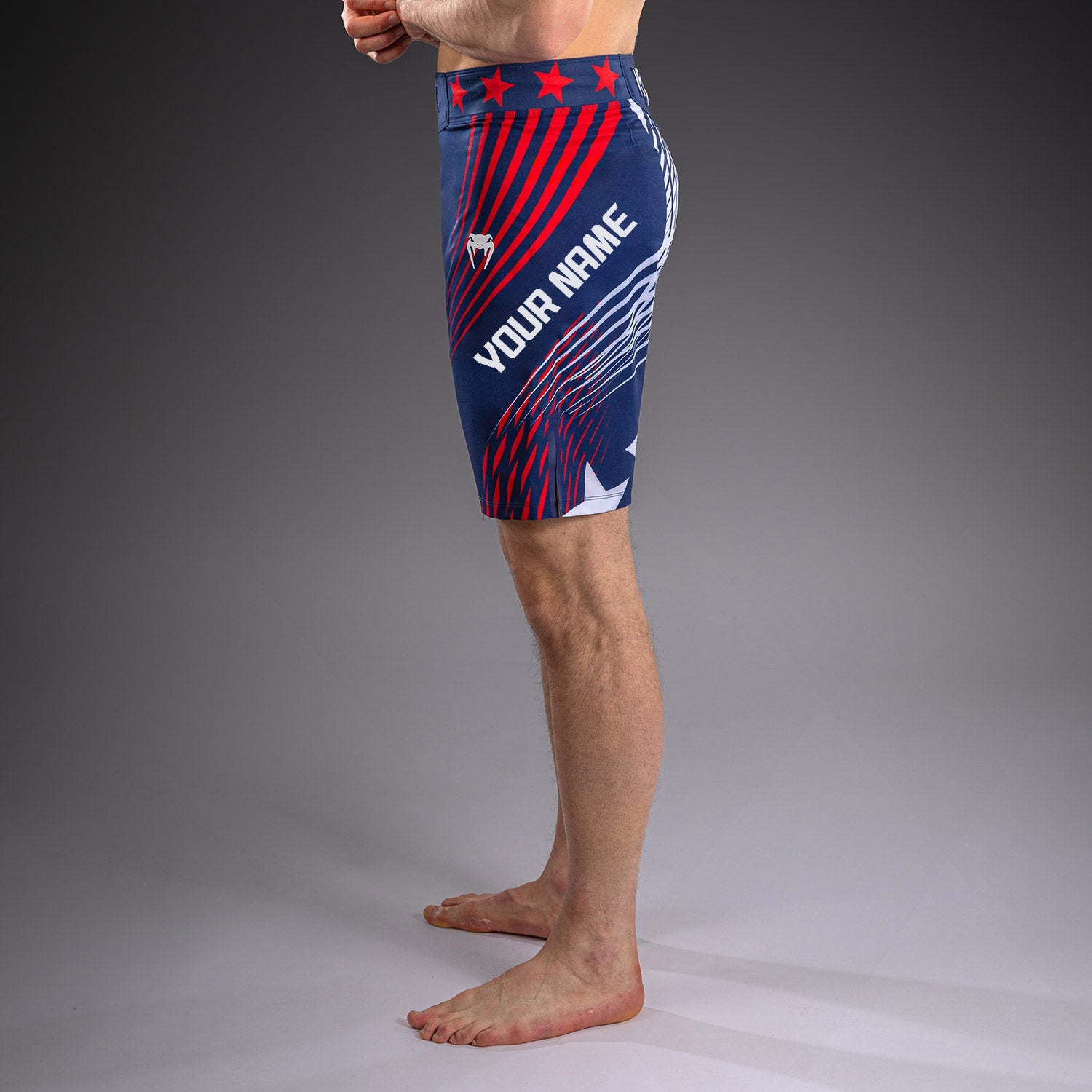 Men's UFC Freedom 250 by Venum Authentic Fight Night Long Fit Fight Short