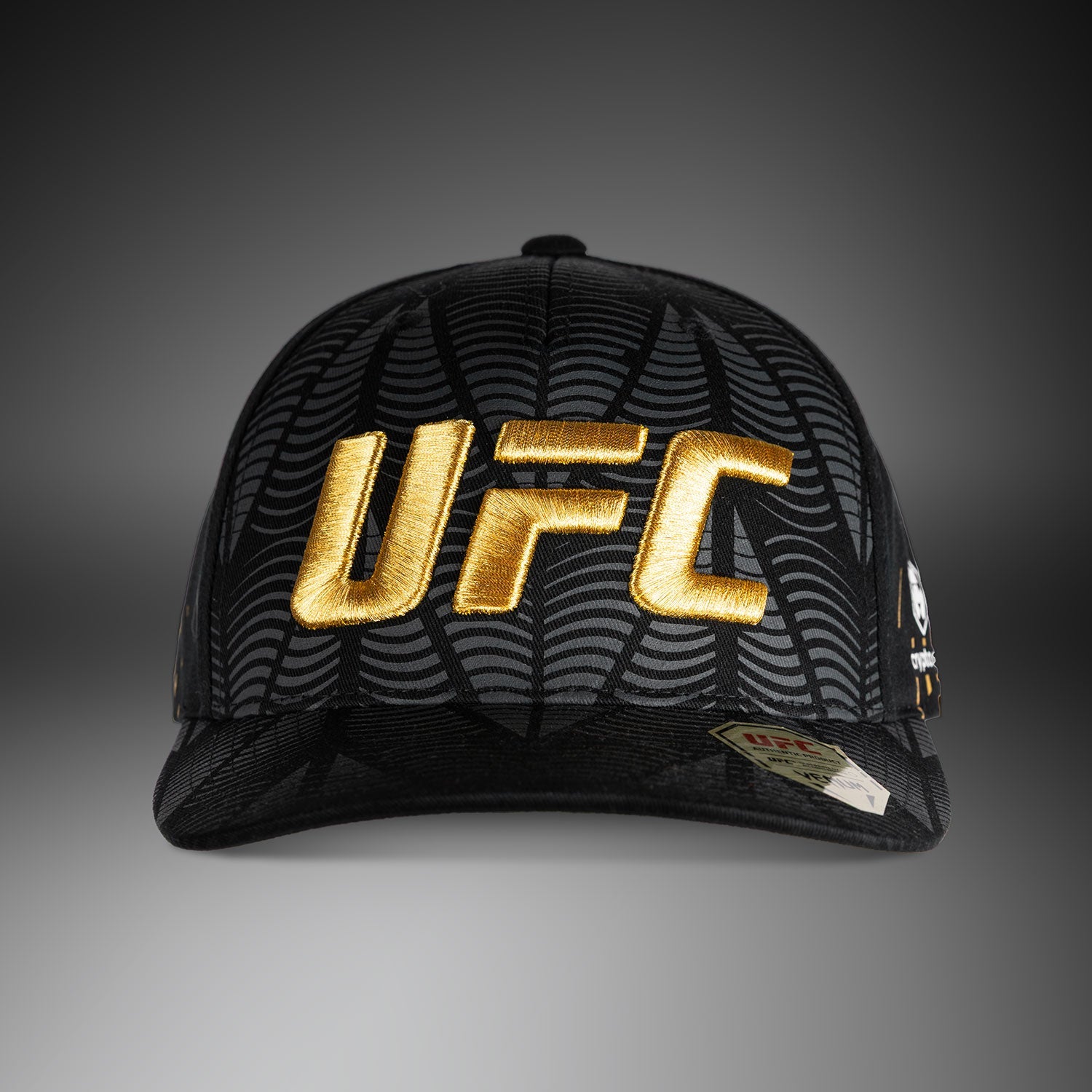 UFC Zenith by Venum Authentic Fight Night Cap - Black/Gold Personalized