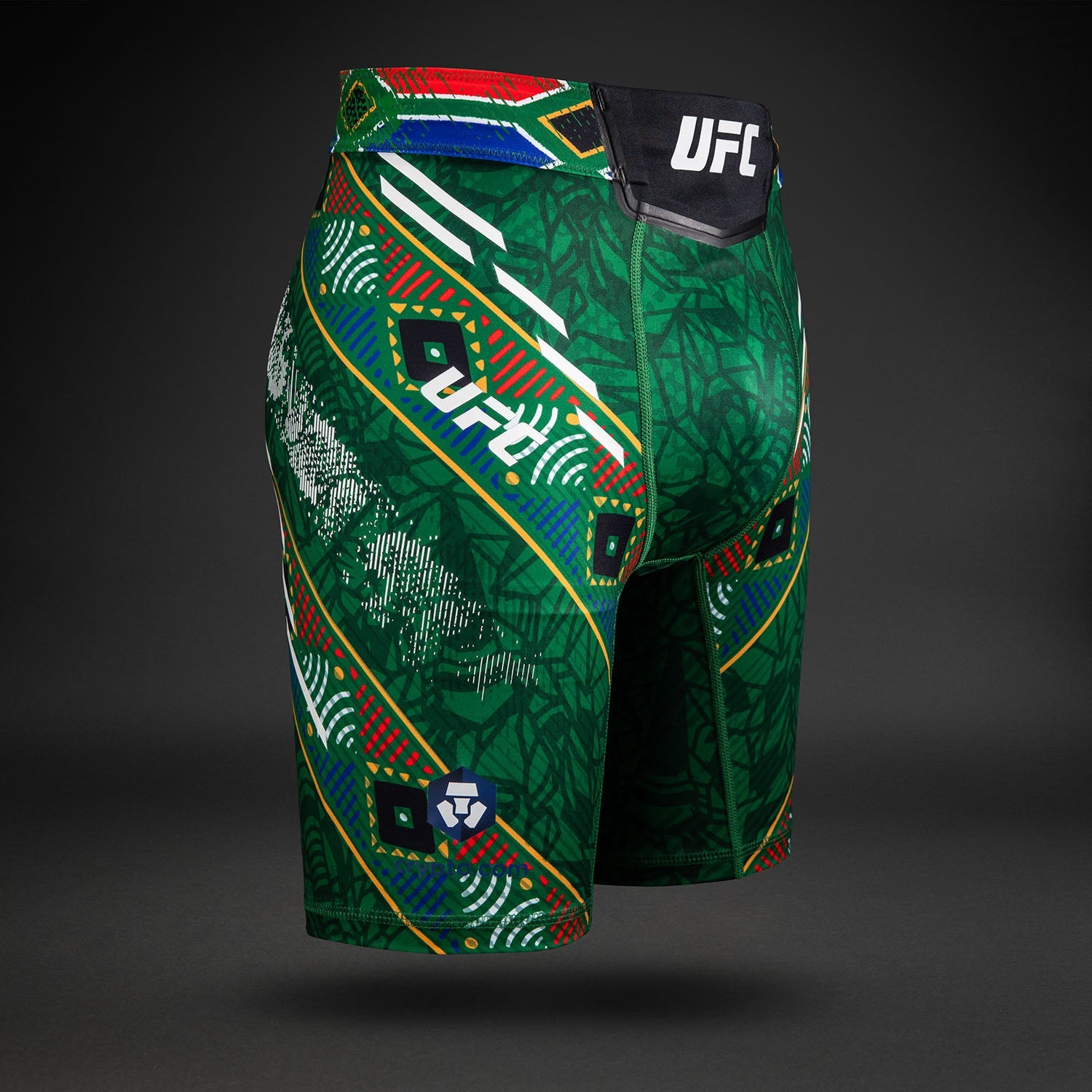 Men's UFC Unrivaled by Venum Green Dricus Du Plessis Vale Tudo Short  product-type_Compression shorts Venum