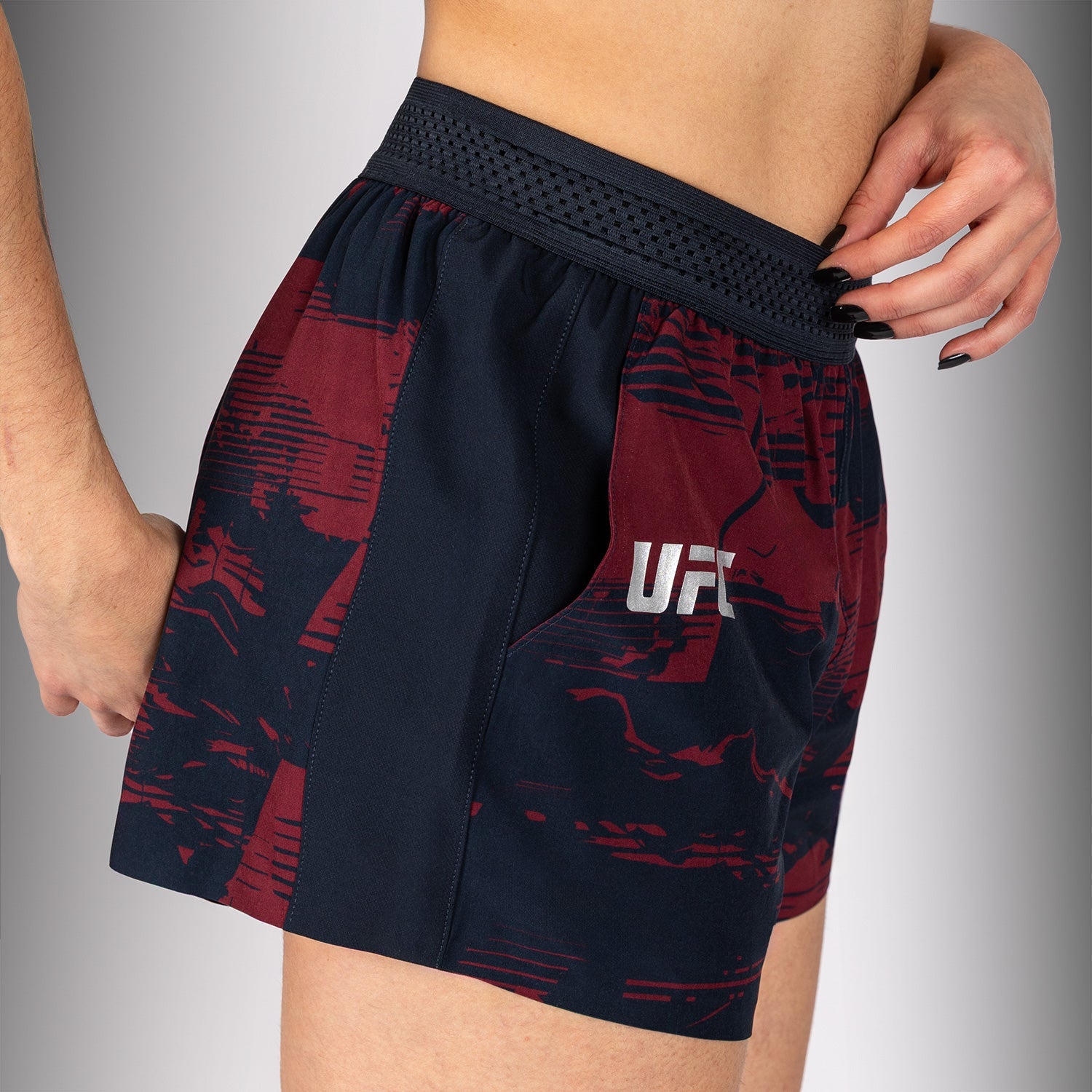 Women’s UFC Zenith by Venum Burgundy Authentic Fight Week Performance Short  product-type_Training shorts Venum