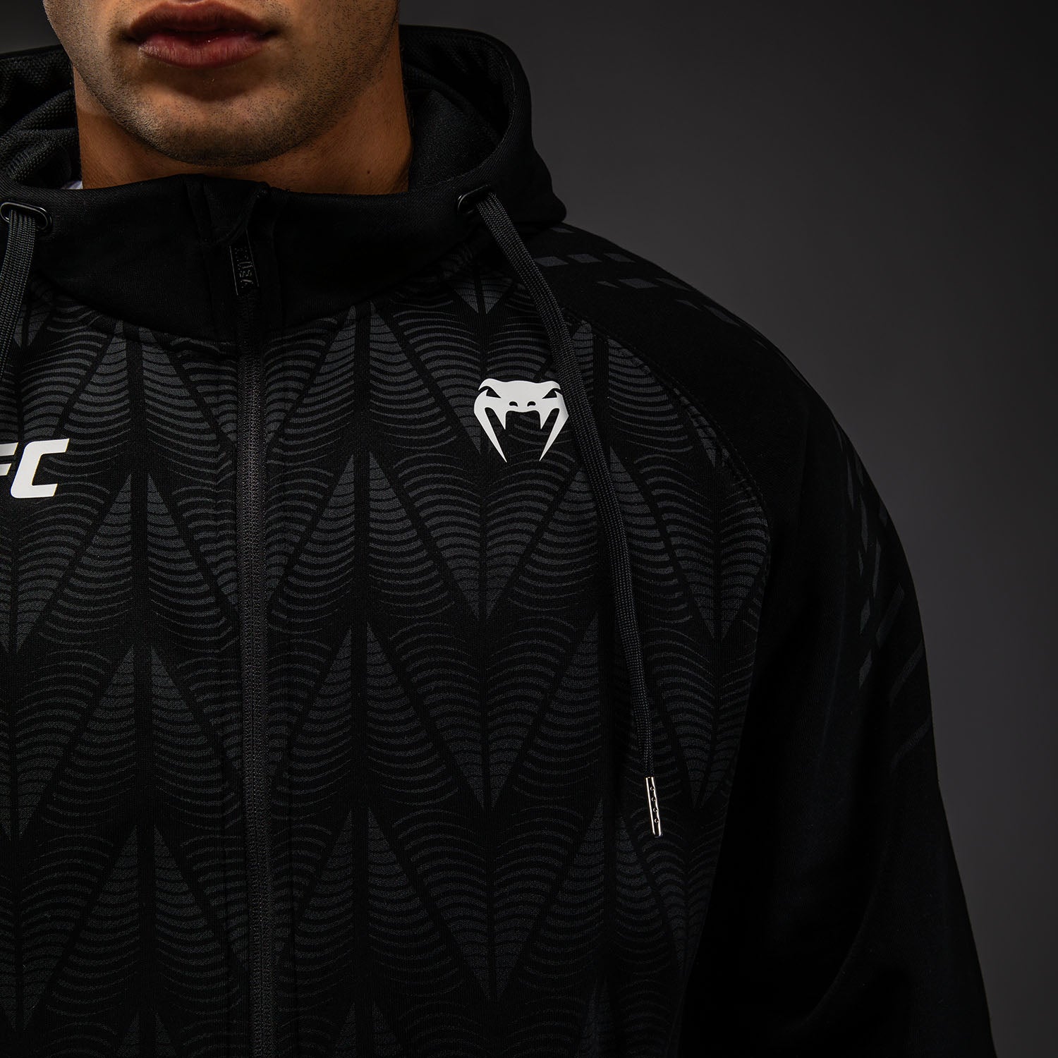UFC Zenith by Venum Men's Replica Zip-up Hoodie