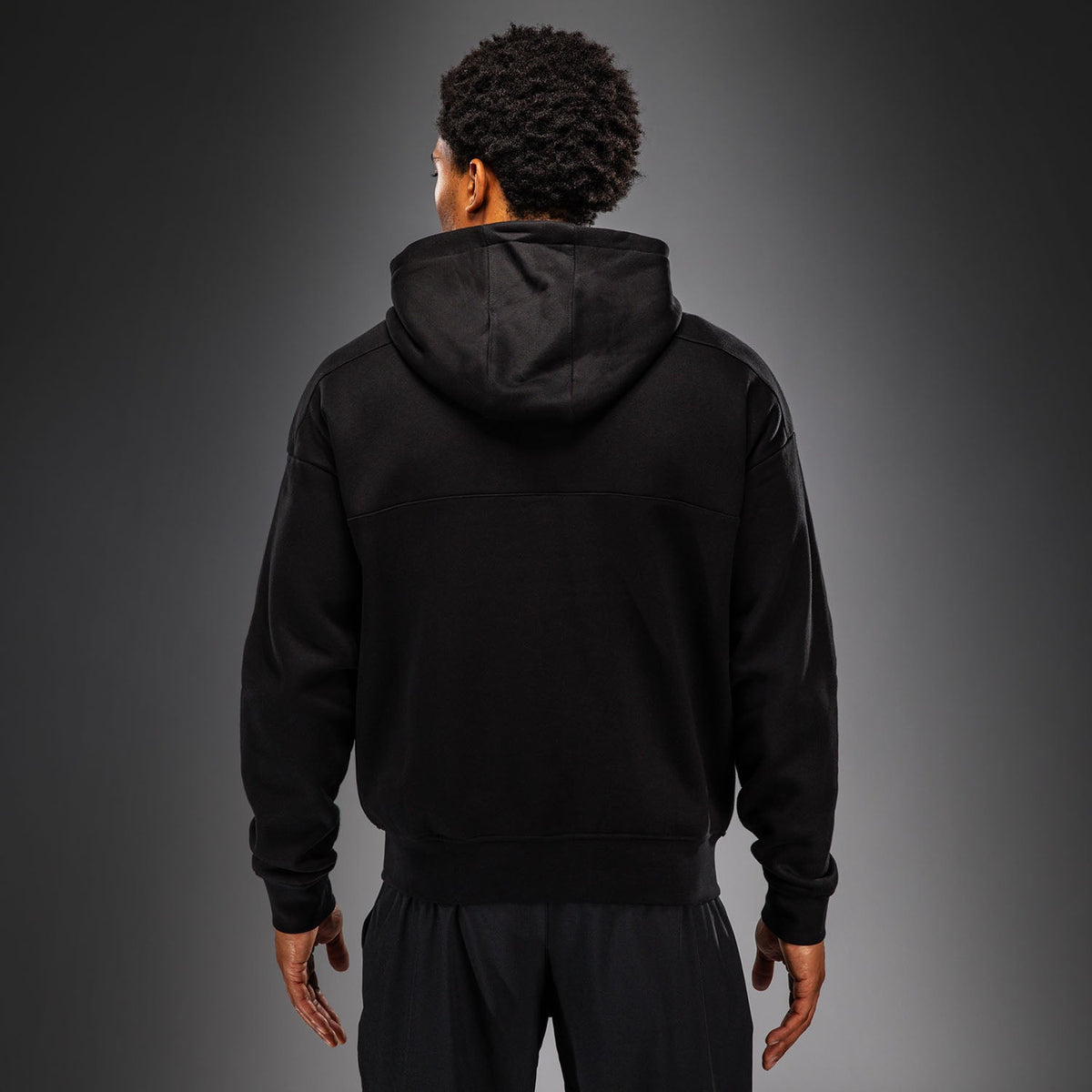 Venum Attack Fleece & Weave Track Jacket - Black  product-type_Sweatshirts Venum