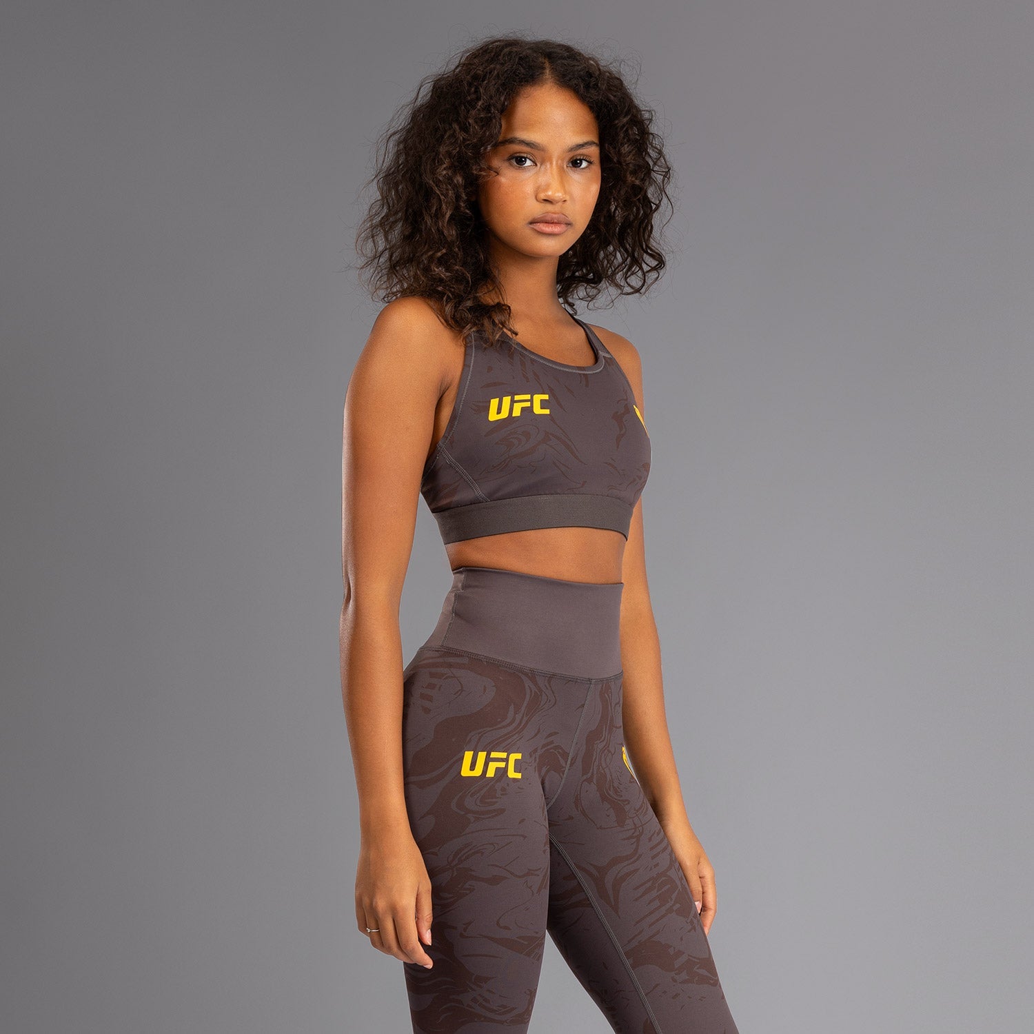 UFC Fusion by Venum Fight Week Women's Sports Bra - Oceanic Blue