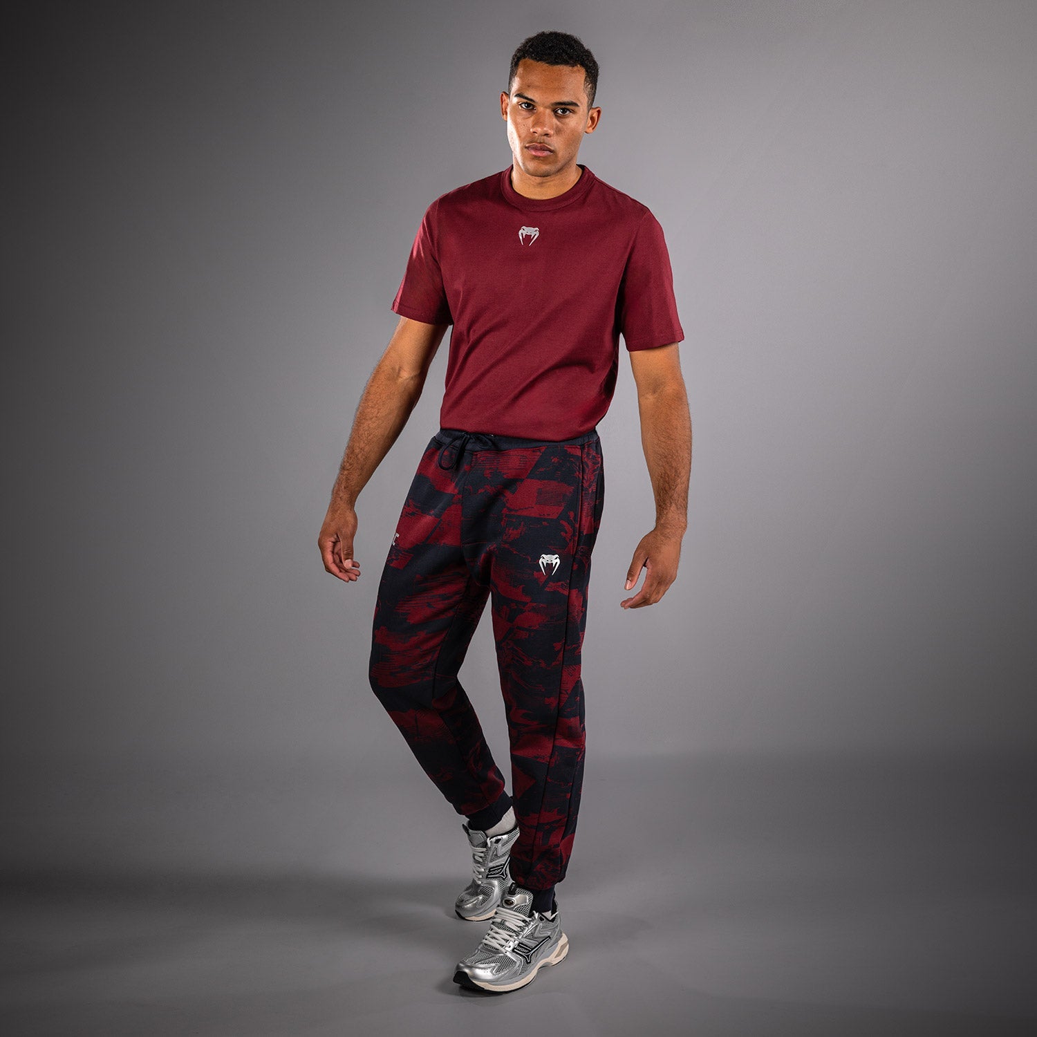 Men's UFC Zenith by Venum Burgundy Authentic Fight Week Pant  product-type_Jogging Pants Venum
