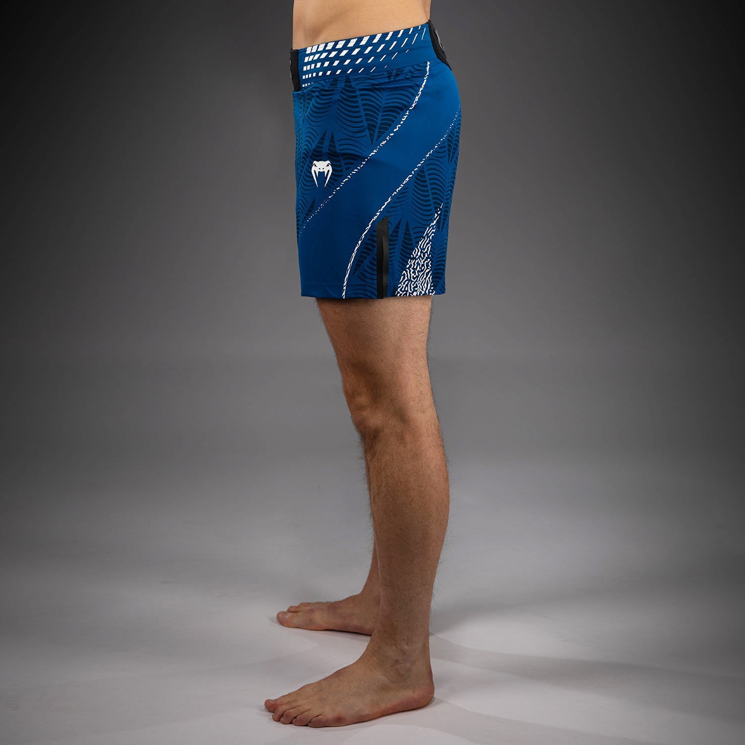 Men's UFC Zenith by Venum Blue Authentic Fight Night Short Fit Fight Short Personalized