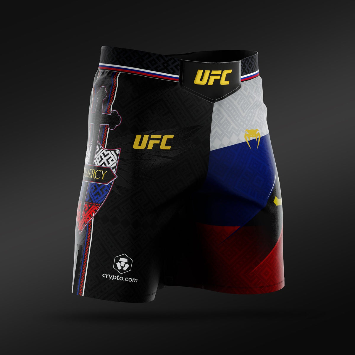 Venum UFC Unrivaled by Venum Petr Yan Men's Long Fit Fight Shorts