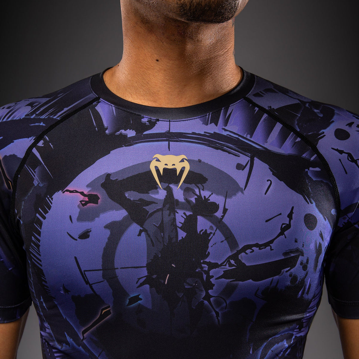 Jujutsu Kaisen x Venum  Short Sleeve Rashguard