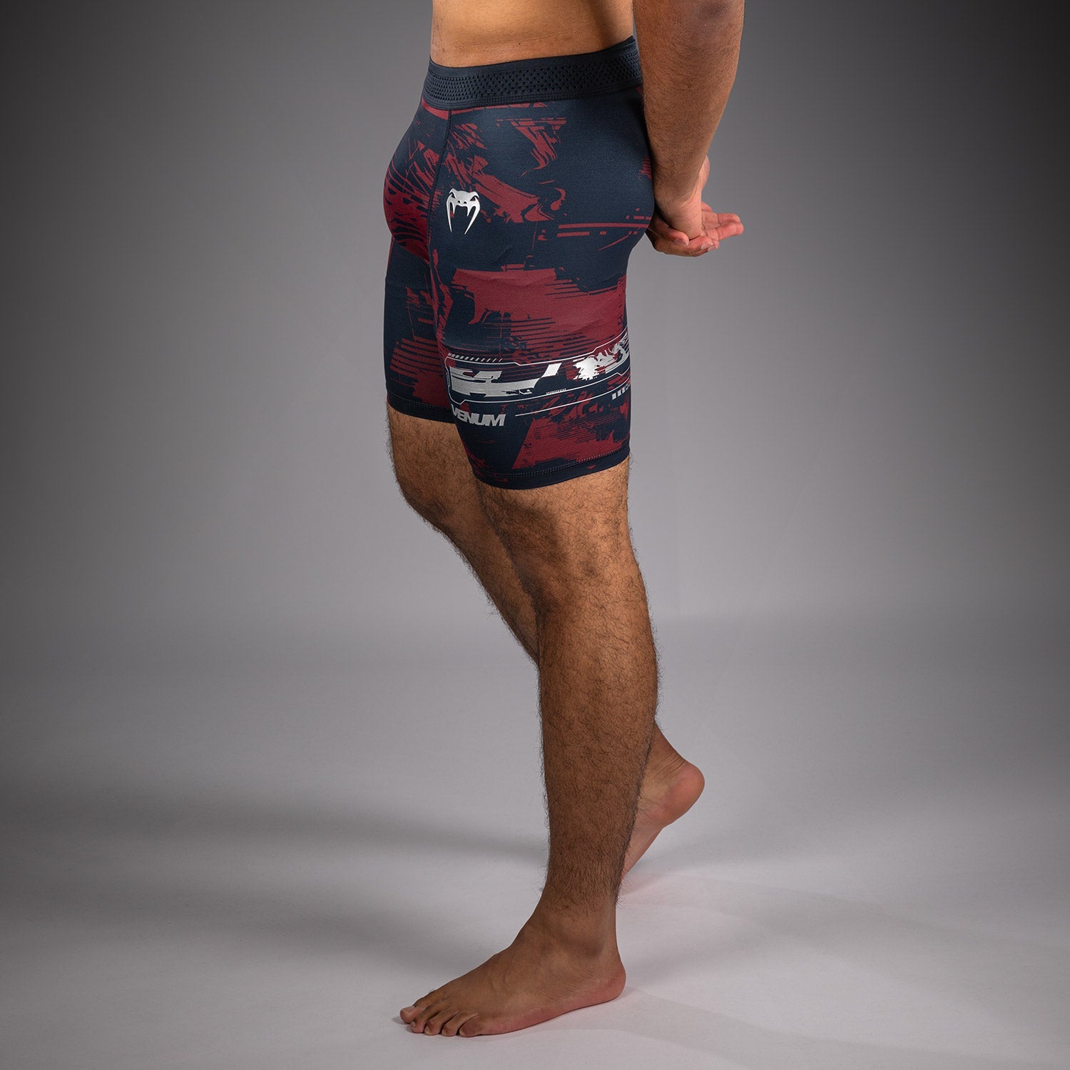 Men’s UFC Zenith by Venum Burgundy Authentic Fight Week Performance Vale Tudo Short  product-type_Compression shorts Venum