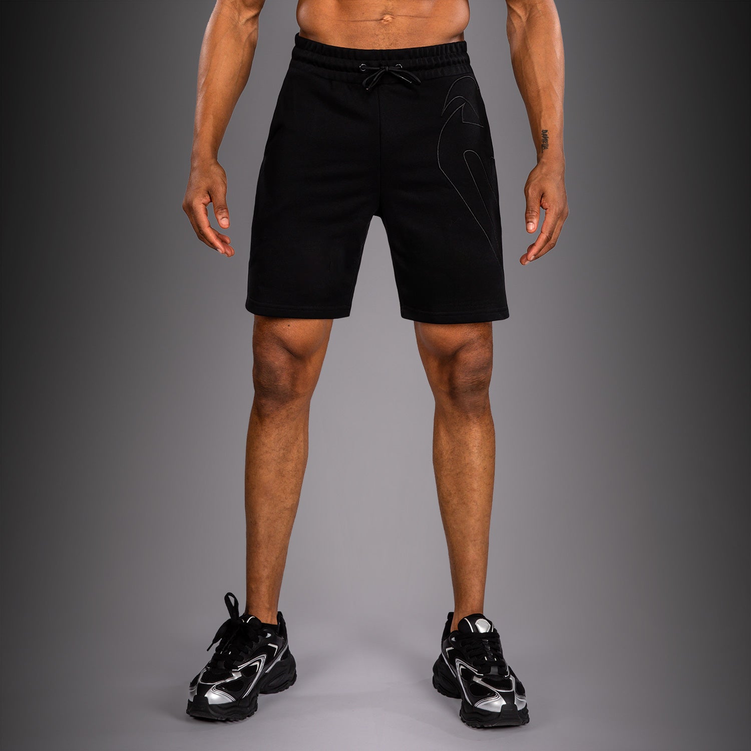 Venum Giant 3D Cotton Shorts - Black  product-type_Cotton Shorts Venum