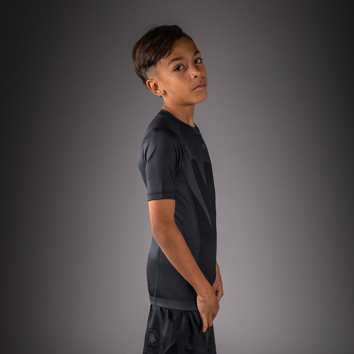 Venum Attack Kids Short Sleeve Rashguard