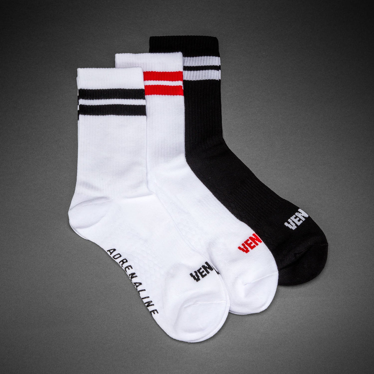 Venum Adrenaline Crew Socks 3-Pack