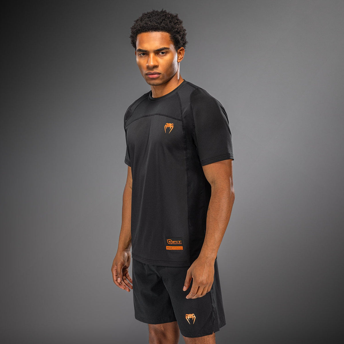Venum G-Fit Revolution Dry Tech T-Shirt - Black/Copper  product-type_Dry Tech T-Shirts Venum