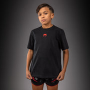 Venum Attack Kids Cotton T-Shirt - Black/Red  product-type_T-Shirts Venum