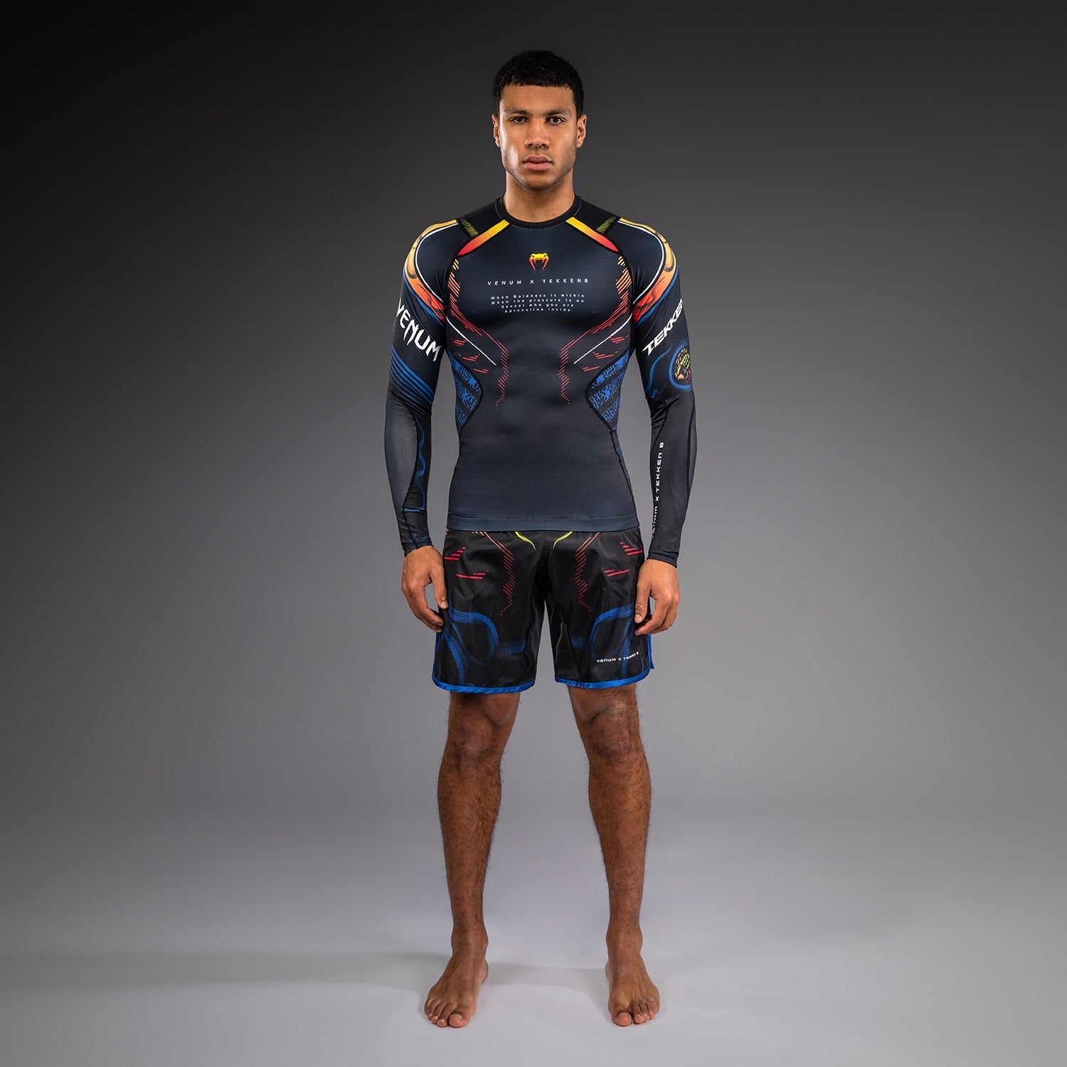 Venum x TEKKEN 8 Long Sleeve Rashguard - Yoshimitsu