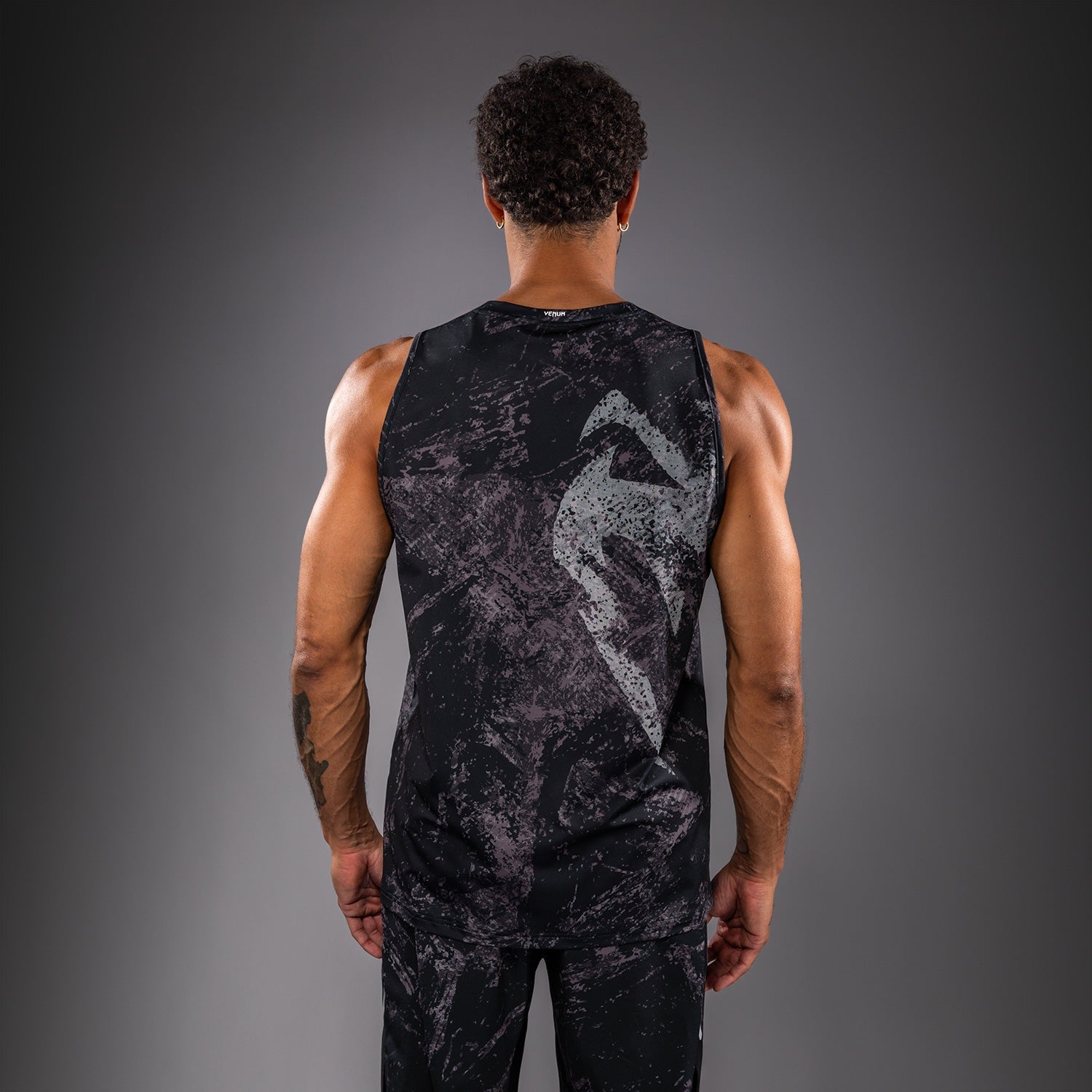 Venum Rage & Workout Dry Tech Tank Top - Black/Grey  product-type_Tank tops Venum