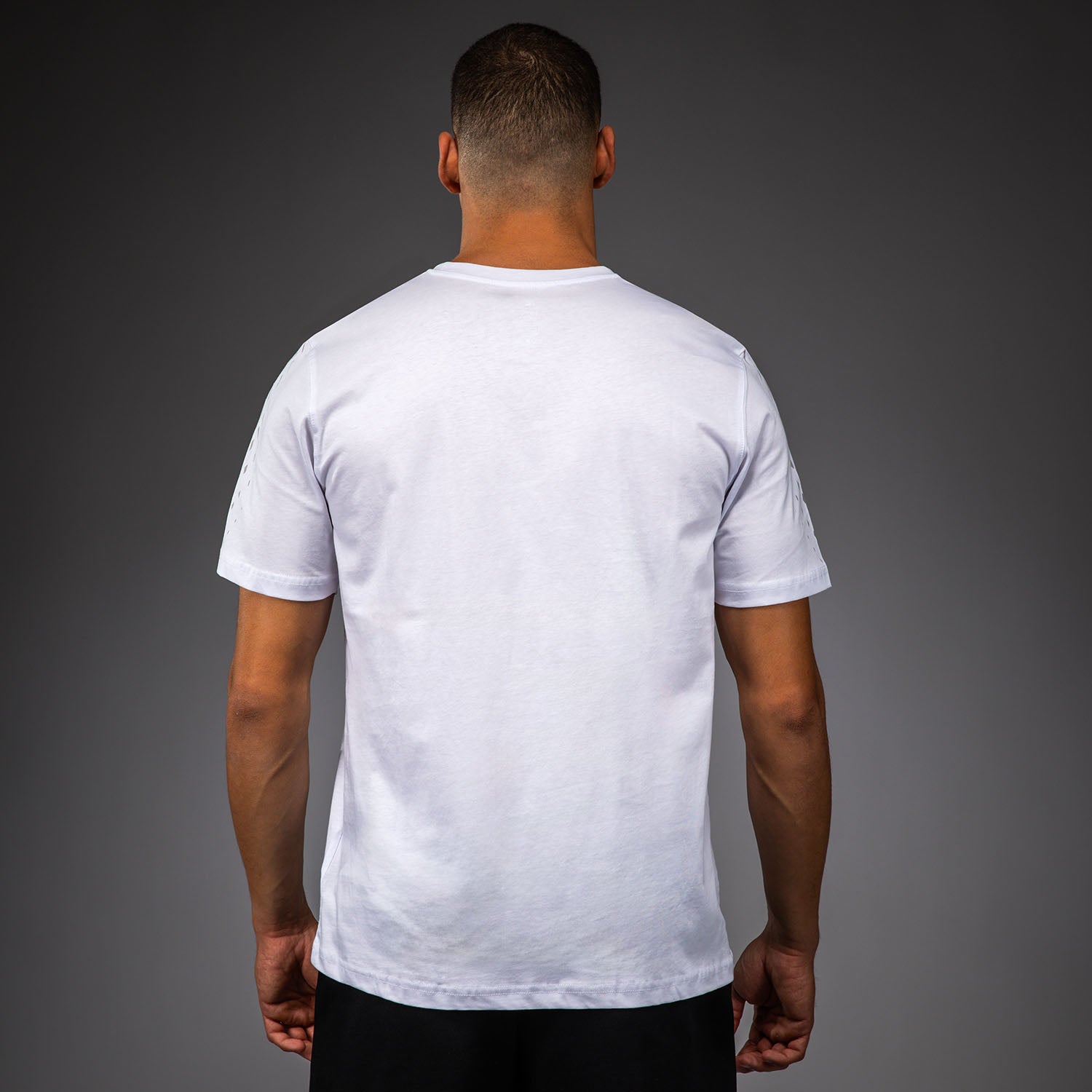 Men's UFC Zenith by Venum Replica White T-Shirt Personalized