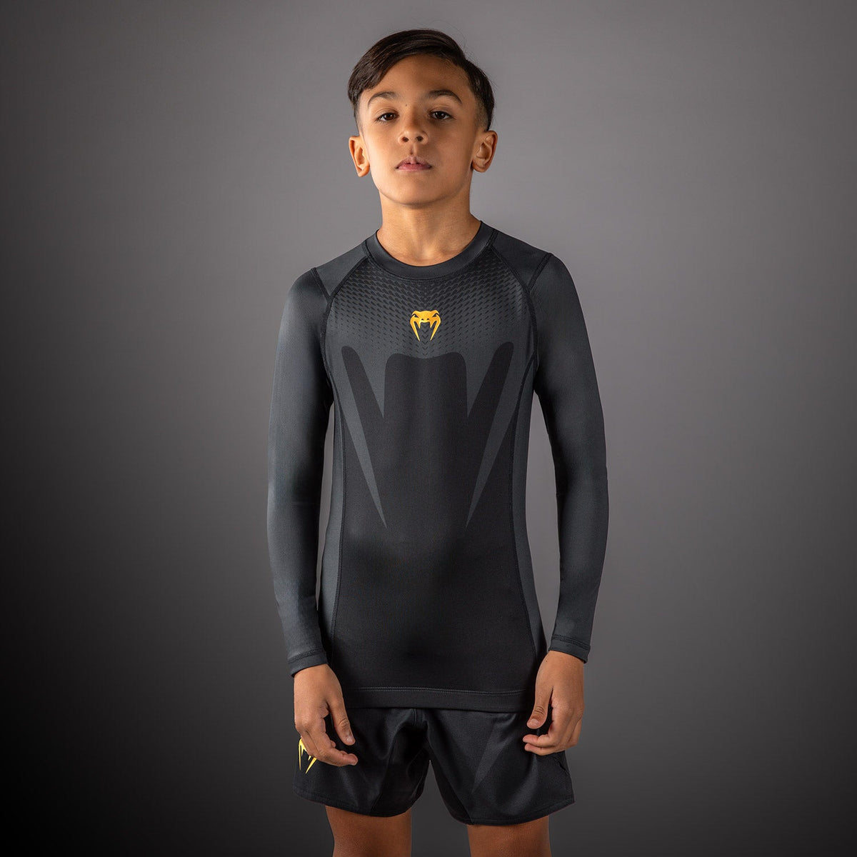 Venum Attack Kids Long Sleeve Rashguard