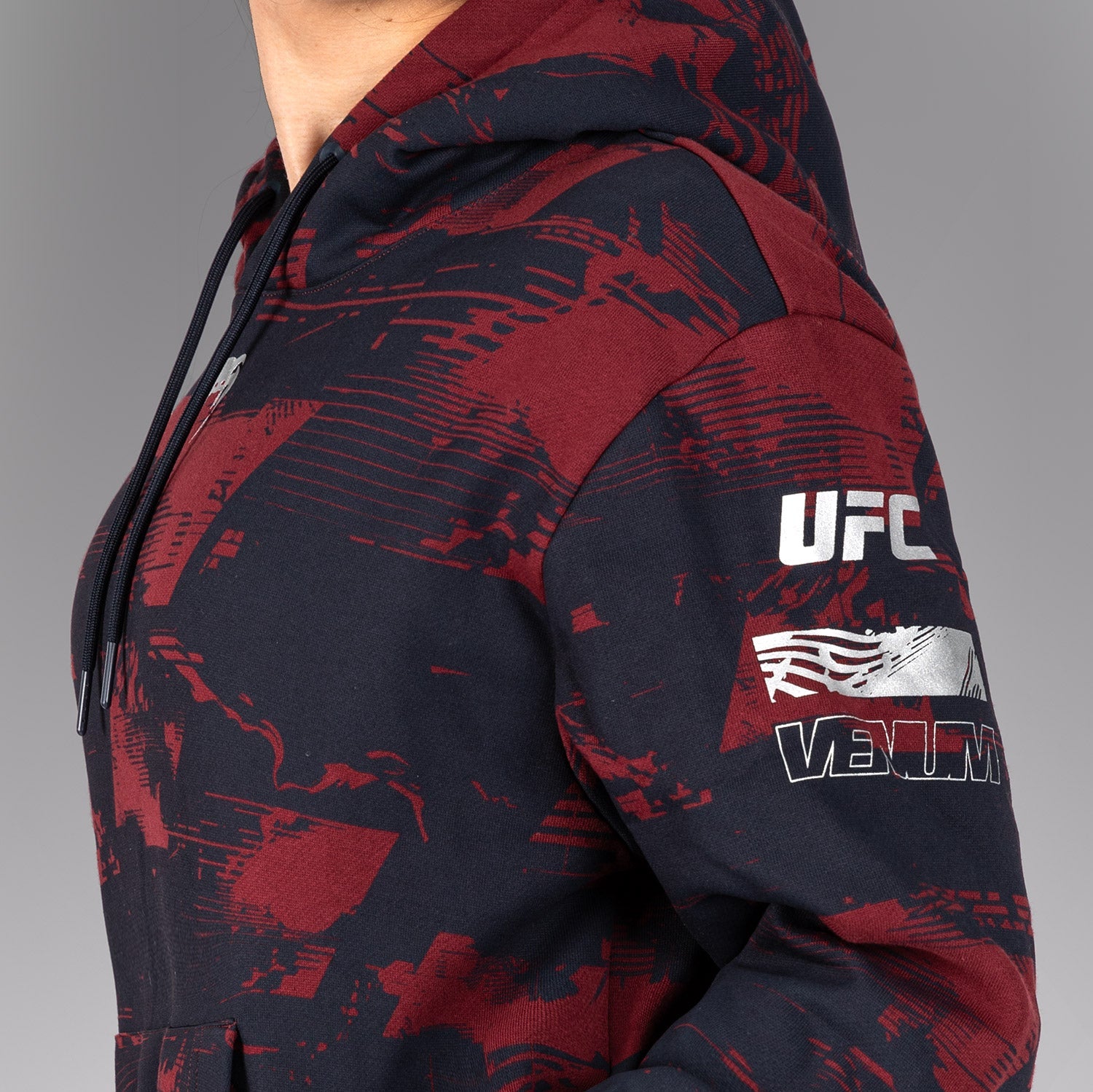 Women's UFC Zenith by Venum Burgundy Authentic Fight Week Pullover Hoodie  product-type_Sweatshirts Venum