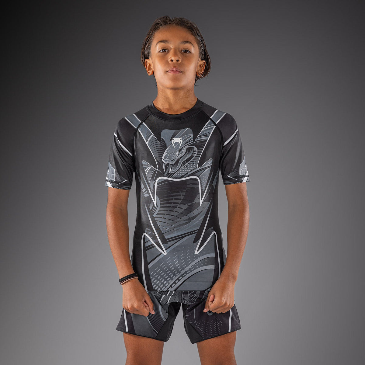 Venum Crimson Viper 2.0 Kids Short Sleeve Rashguard