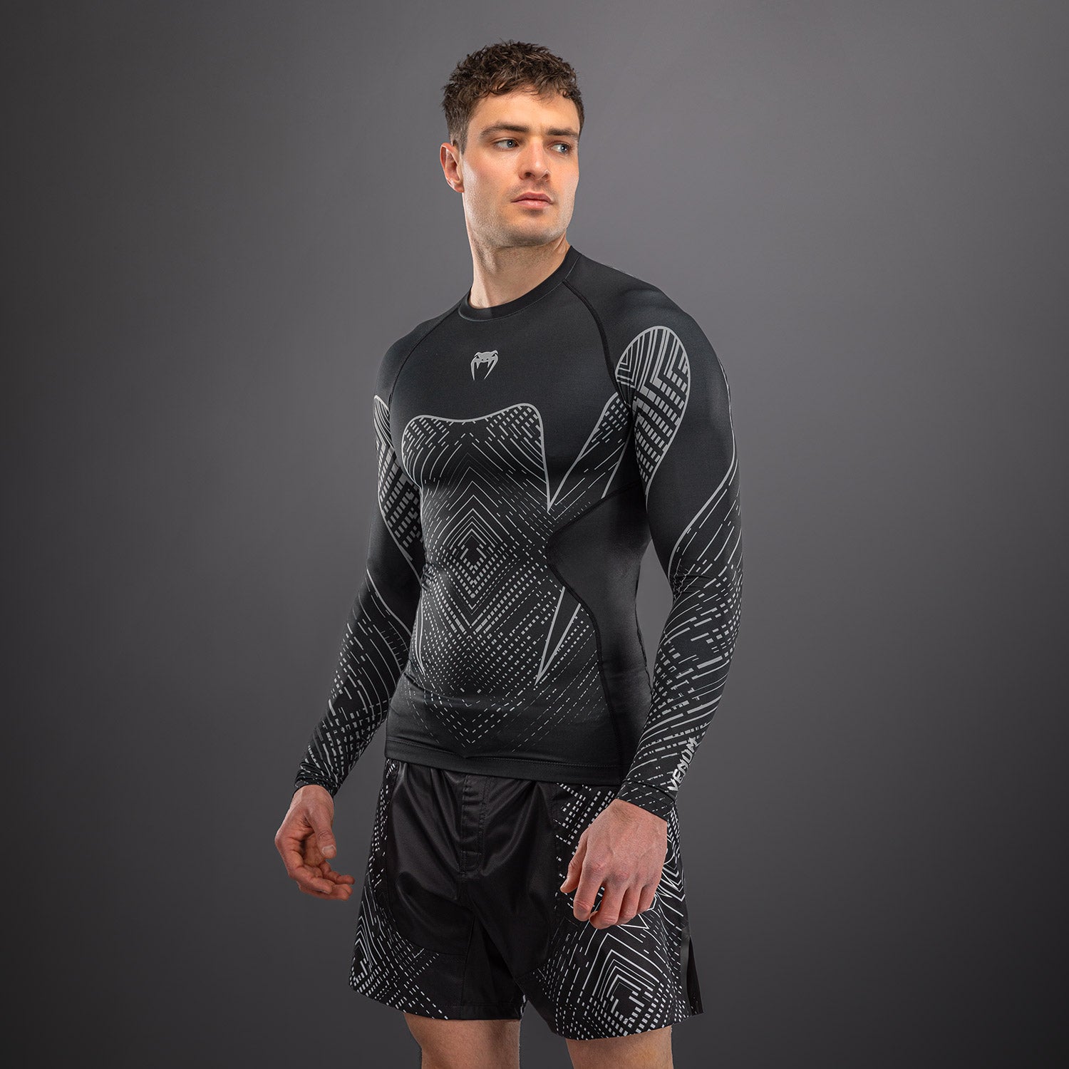 Venum Midnight Fury Long Sleeve Rashguard