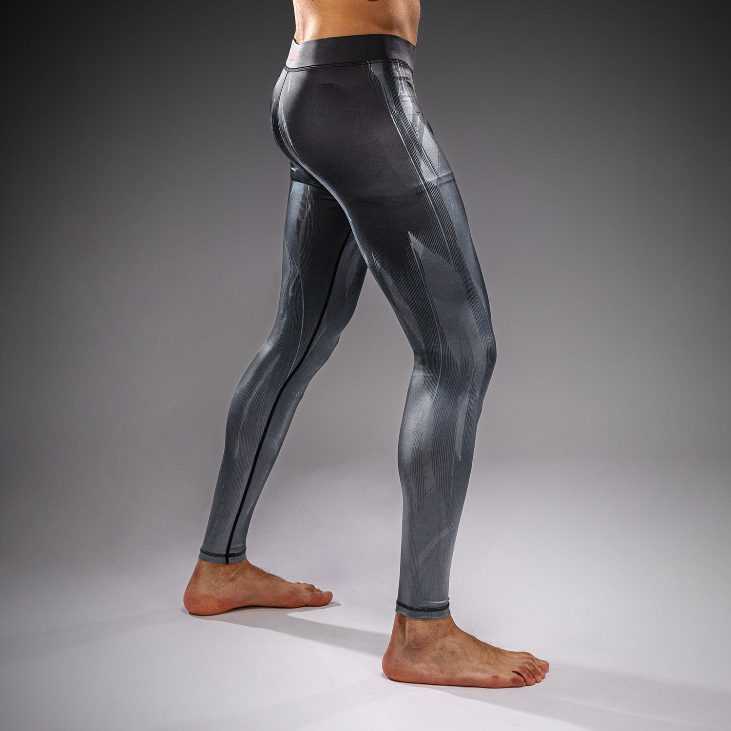 Venum Demon Spats - Black/Grey  product-type_Compression Pants Venum